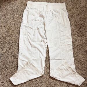Vintage Peaches Uniforms White Scrub Pants
